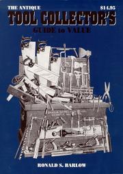 Cover of The antique tool collector's guide to value