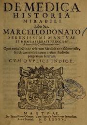 Cover of: De medica historia mirabili libri sex