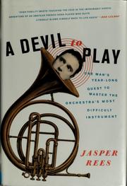 Cover of: A devil to play by Jasper Rees