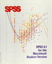Cover of: SPSS 6.1 for the Macintosh student version