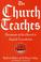 Cover of: Church Teaches