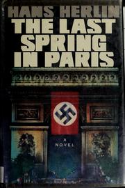 Cover of: The last spring in Paris