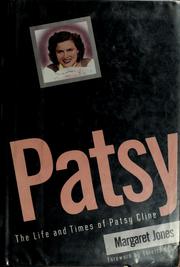 Cover of: Patsy by Margaret Jones, Margaret Jones