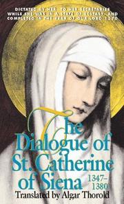 Cover of: Dialogue of st Catherine of Siena