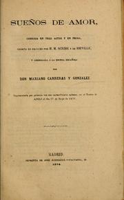 Cover of: Sueños de amor by Eugène Scribe