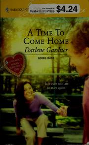 Cover of: A time to come home