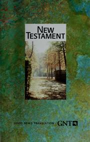 Cover of: The New Testament by Robert G. Bratcher