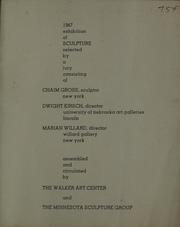 Cover of: 4th annual sculpture show: July 8-August 3, 1947, the Walker Art Center