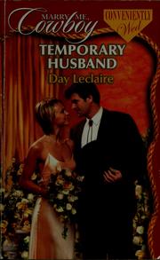 Cover of: Temporary husband by Day Leclaire