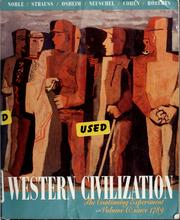 Cover of: Western civilization: the continuing experiment