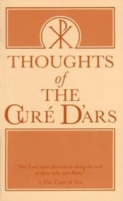 Cover of: Thoughts of the Cure D'Ars