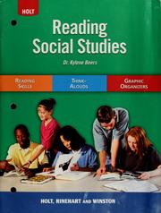 Cover of: Reading social studies