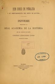 Cover of: Don Diego de Peñalosa y su descubrimiento del reino de Quivira