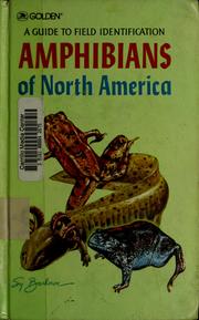 Cover of: Amphibians of North America