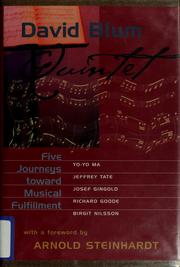Cover of: Quintet by David Blum