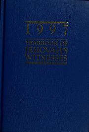 Cover of: Yearbook of Jehovah's Witnesses.: containing the report for the service year of 1996.