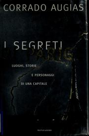 Cover of: I segreti di Parigi by Corrado Augias