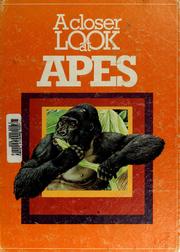 Cover of: A closer look at apes