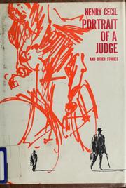 Cover of: Portrait of a Judge by Henry Cecil