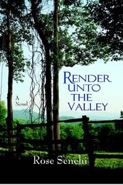 Cover of: Render Unto the Valley by 