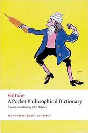 Cover of: A Pocket Philosophical Dictionary