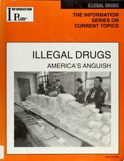 Cover of: Illegal drugs: America's anguish