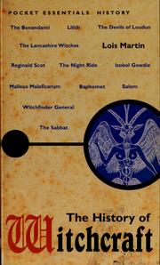 Cover of: The pocket essential history of witchcraft