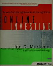 Cover of: Online investing
