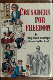 Cover of: Crusaders for freedom