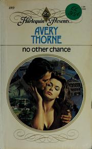 Cover of: No other chance