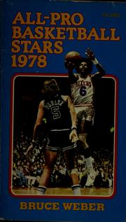 Cover of: All-pro basketball stars, 1978