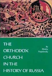 Cover of: The Orthodox Church in the History of Russia by Dimitry V. Pospielovsky