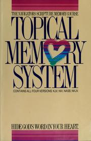 Cover of: Topical memory system: hide God's word in your heart