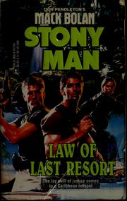 Cover of: Law of the last resort