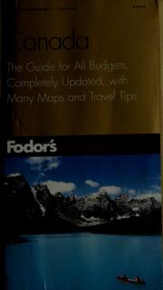 Cover of: Fodor's Canada
