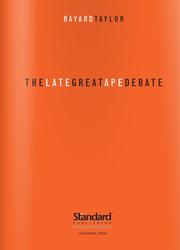 Cover of: The Late Great Ape Debate: five approaches to creation and evolution