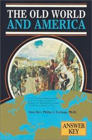 Cover of: Answer Key to "Old World and America"