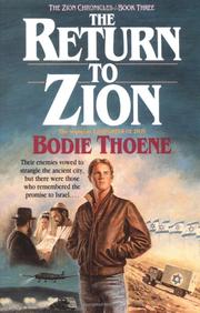 The Return to Zion by Brock Thoene