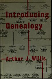 Cover of: Introducing genealogy.