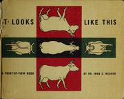 Cover of: It looks like this by Irma E. Webber