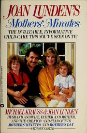 Cover of: Joan Lunden's mothers' minutes