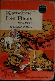 Cover of: Katharine Lee Bates by Elisabeth P. Myers