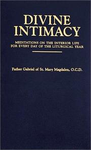 Divine Intimacy by Fr Gabriel