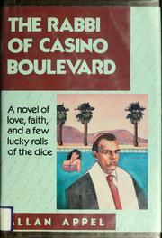 Cover of: The rabbi of Casino Boulevard: a novel