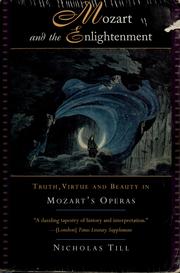 Cover of: Mozart and the Enlightenment by Nicholas Till