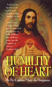 Cover of: Humility of Heart