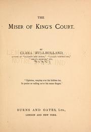 Cover of: The miser of King's court