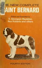 Cover of: The new complete Saint Bernard