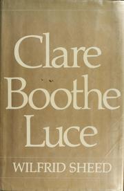 Cover of: Clare Boothe Luce