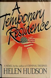 Cover of: A temporary residence